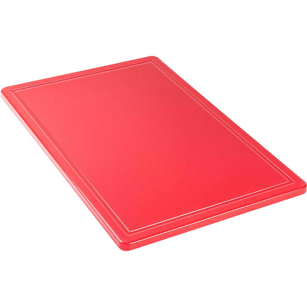 deska do krojenia,  czerwona, HACCP, 600x400x18 mm
