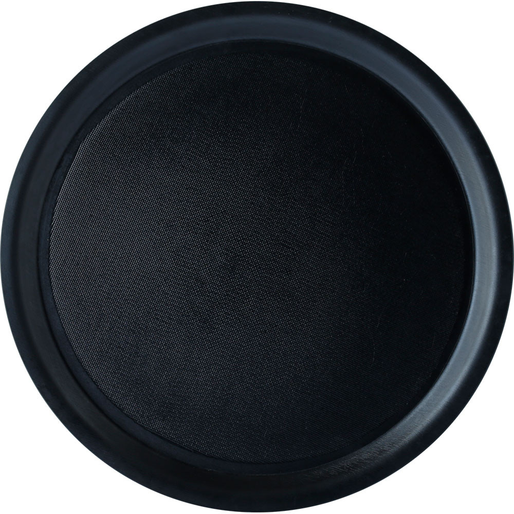 taca laminowana, czarna, matowa, Ø 330 mm 414333