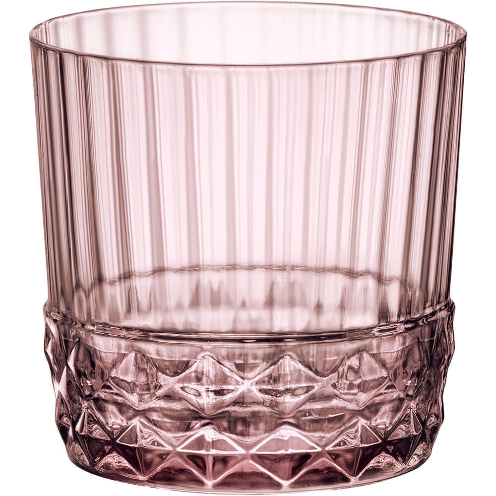 szklanka niska, lilac rose, America' 20 s, V 300 ml 400428