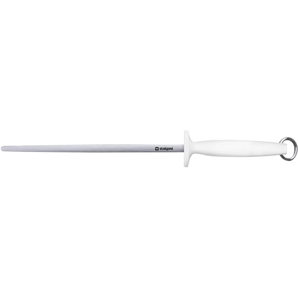 stalka, ostrzałka do noży, HACCP, biała, L 230 mm 283236