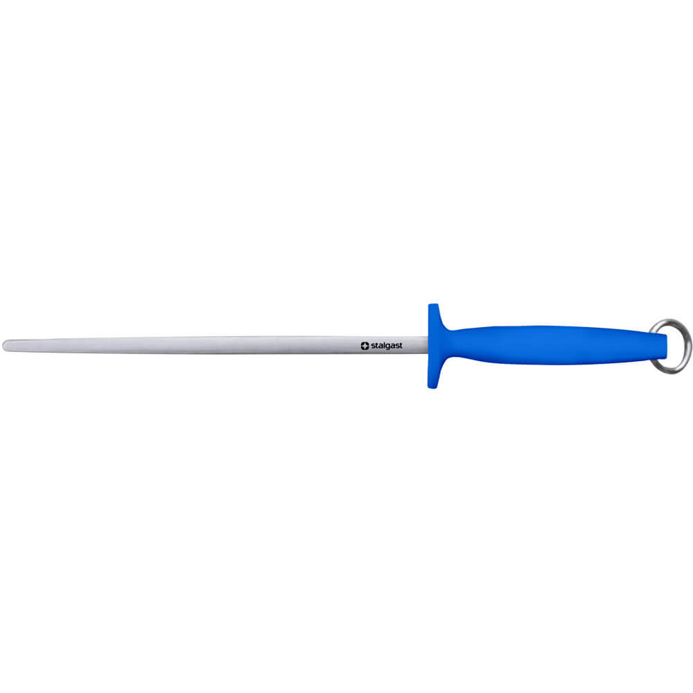 stalka, ostrzałka do noży, HACCP, niebieska, L 230 mm 283234