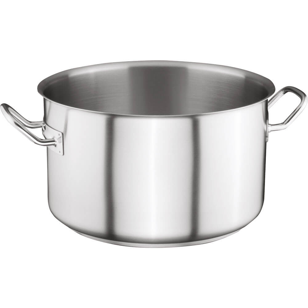 garnek średni bez pokrywki, stalowy, Ø 160 mm, V 2 l 012161