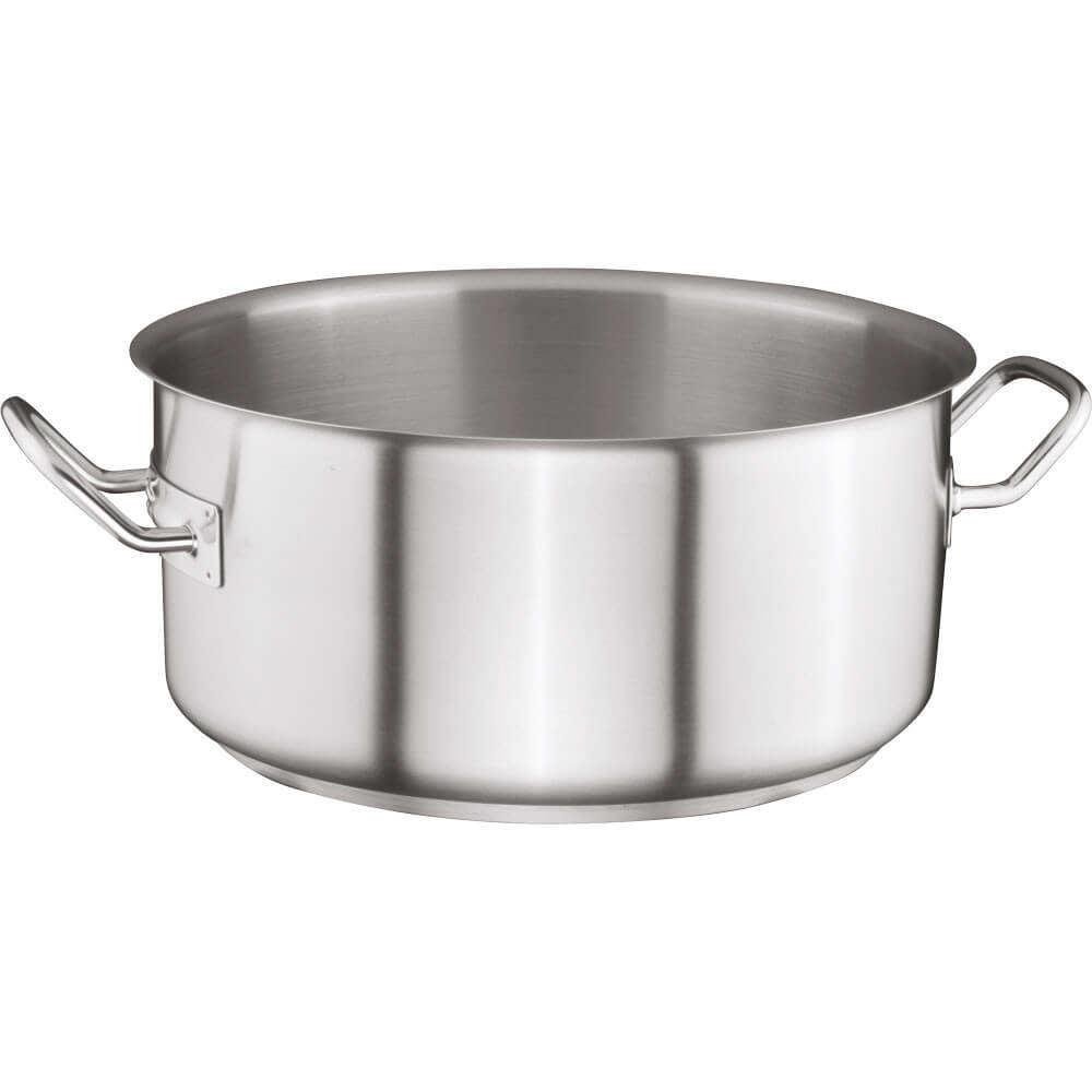 garnek niski bez pokrywki, stalowy, Ø 360 mm, V 16 l 013361