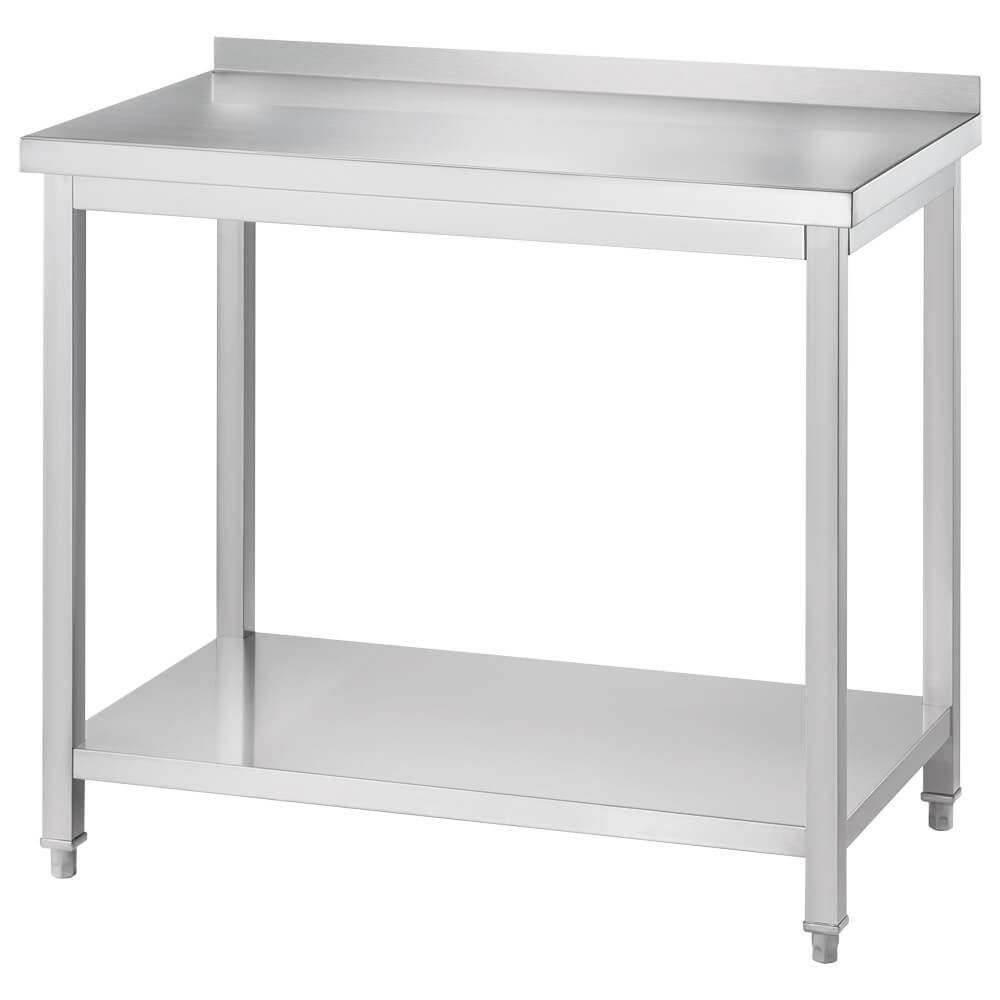 stół przyścienny z półką 1000x700x850 mm skręcany 671307