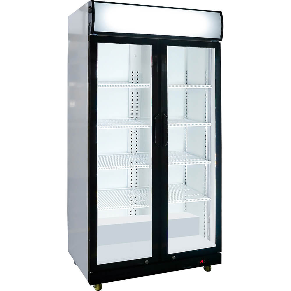 szafa chłodnicza przeszklona, 2-drzwiowa, V 569 l 850590