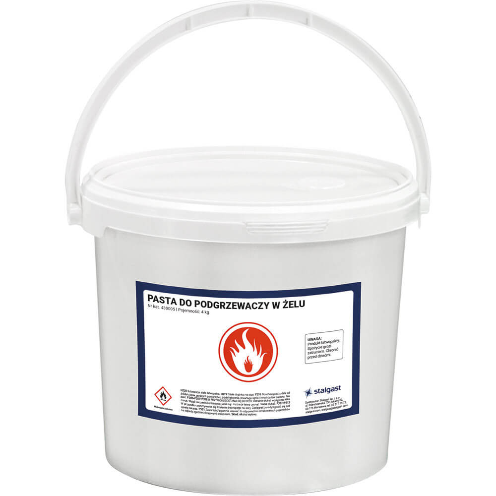 pasta do podgrzewaczy 4 kg (w żelu) 430005