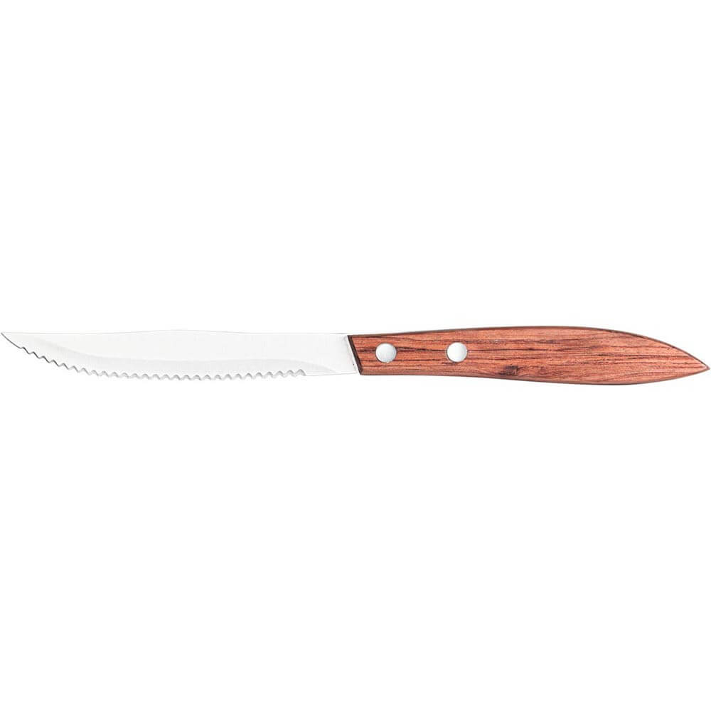 Nóż do steków i pizzy z drewnianą rączką l 110 mm 298111