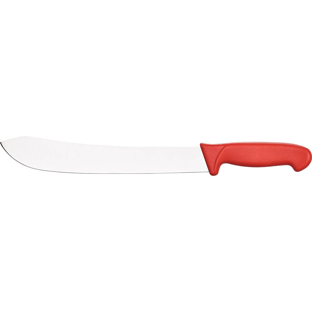 nóż masarski L 300 mm czerwony 284301