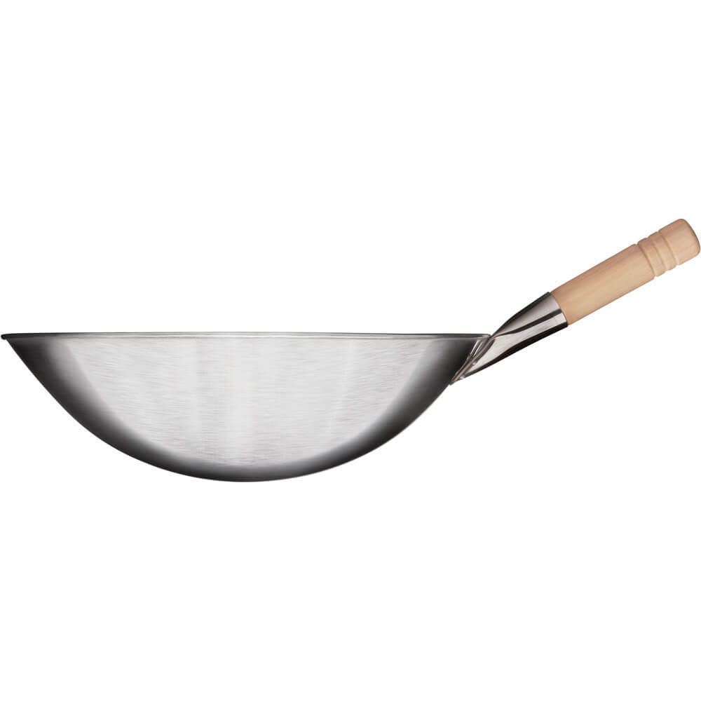 patelnia wok, stal polerowana, Ø 400 mm 037401