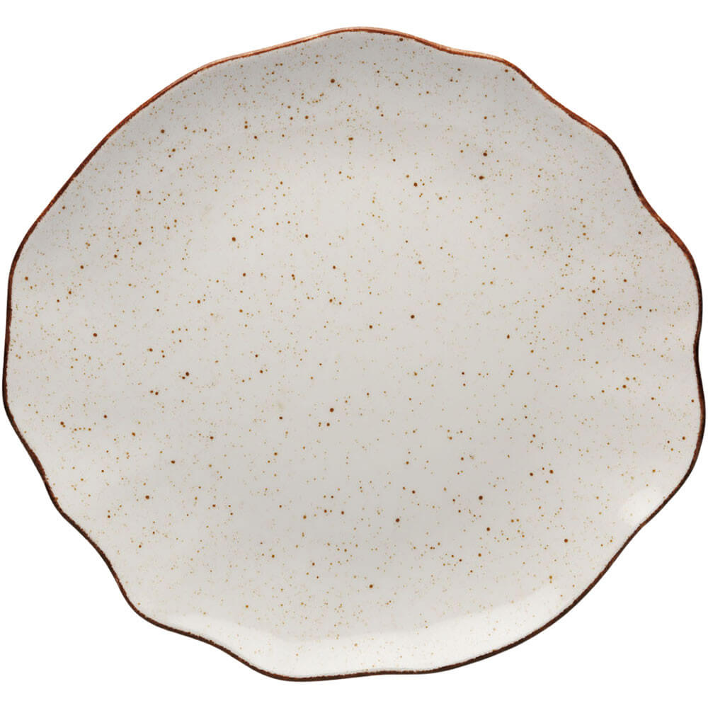talerz płytki, kolor beżowy, Stone Age, Ø 330 mm 390059
