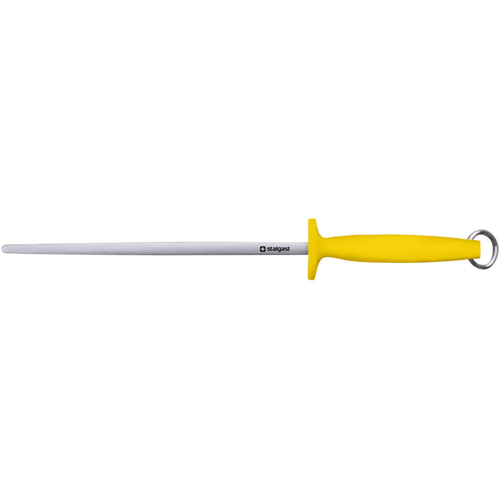 stalka, ostrzałka do noży, HACCP, żółta, L 230 mm 283235