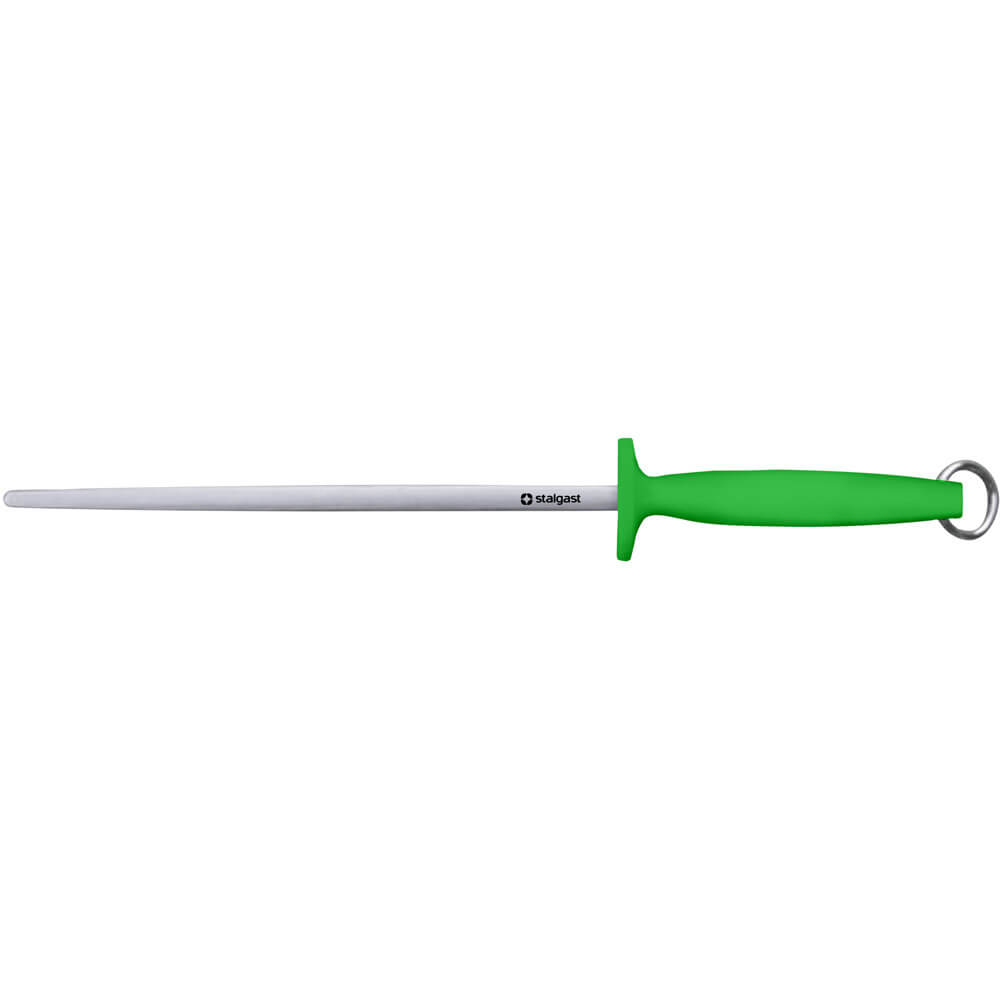 stalka, ostrzałka do noży, HACCP, zielona, L 230 mm 283232