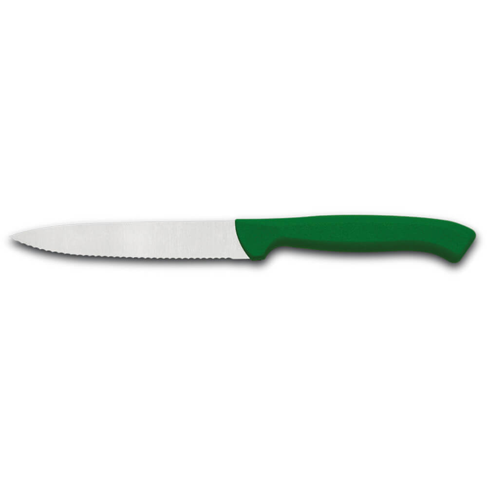 nóż do warzyw i owoców, HACCP, zielony, L 120 mm 283028