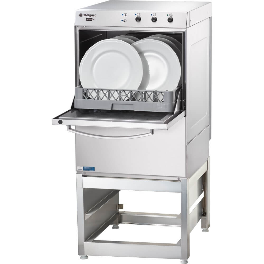 zmywarko wyparzarka z podstawą, uniwersalna, dozownik płynu myjącego, P 3.4/4.9 kW, U 230/400 V 801502