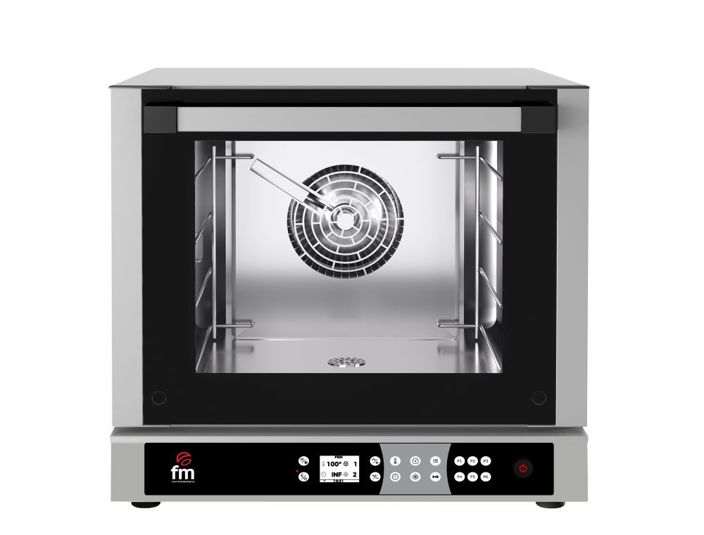 piec konwekcyjny z nawilżaniem, ShopCook, elektroniczny, 4x430x340/4xGN 2/3, P 3.2 kW 912060