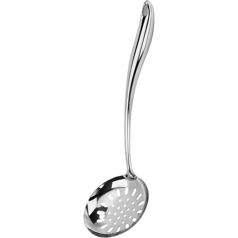 łyżka cedzakowa do serwowania z otworem do zawieszenia, L 390 mm 320071