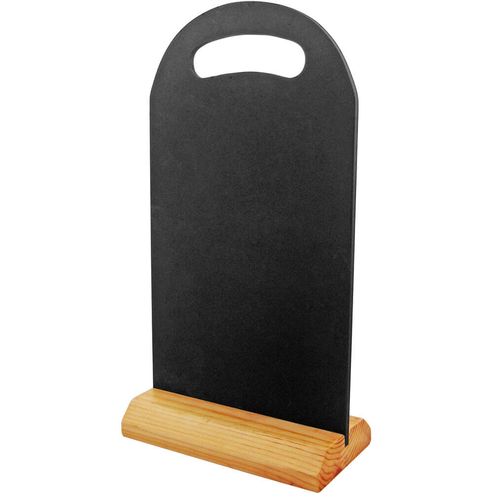 tabliczka stołowa na podstawie, 180x345 mm 486024