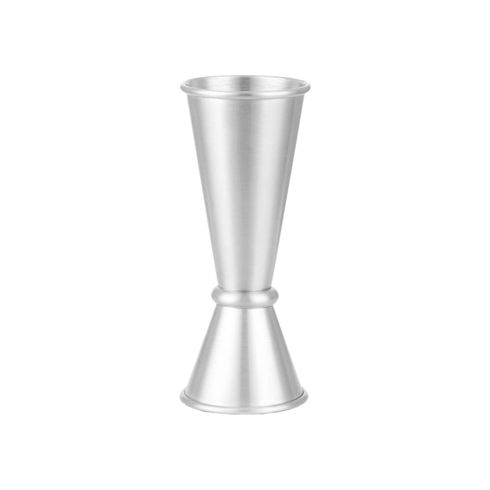 miarka barmańska, dwustronna, jigger, stalowa, V 0.025-0.05 l 474305