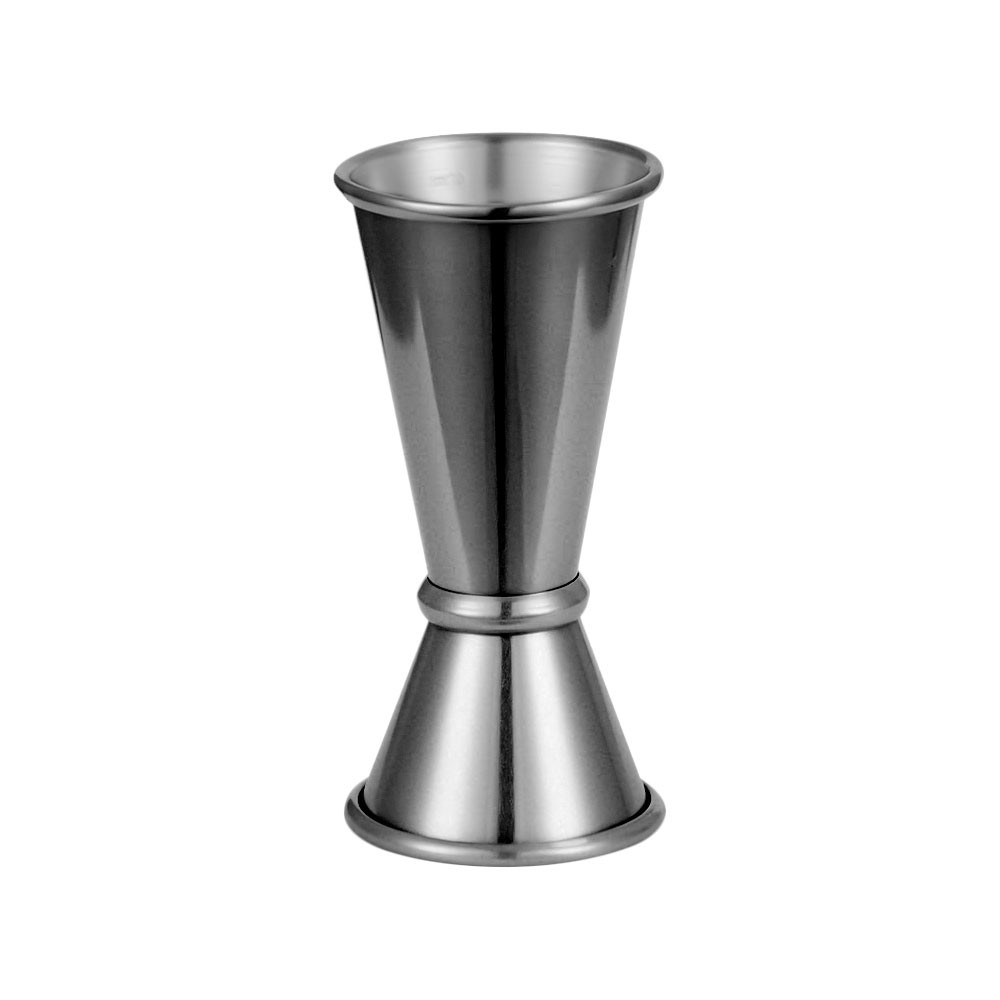 miarka barmańska, dwustronna, jigger, czarna, V 0.025-0.05 l 474307