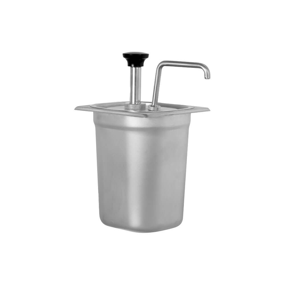 dyspenser do sosów z pompką, GN 1/6, V 3l 065316