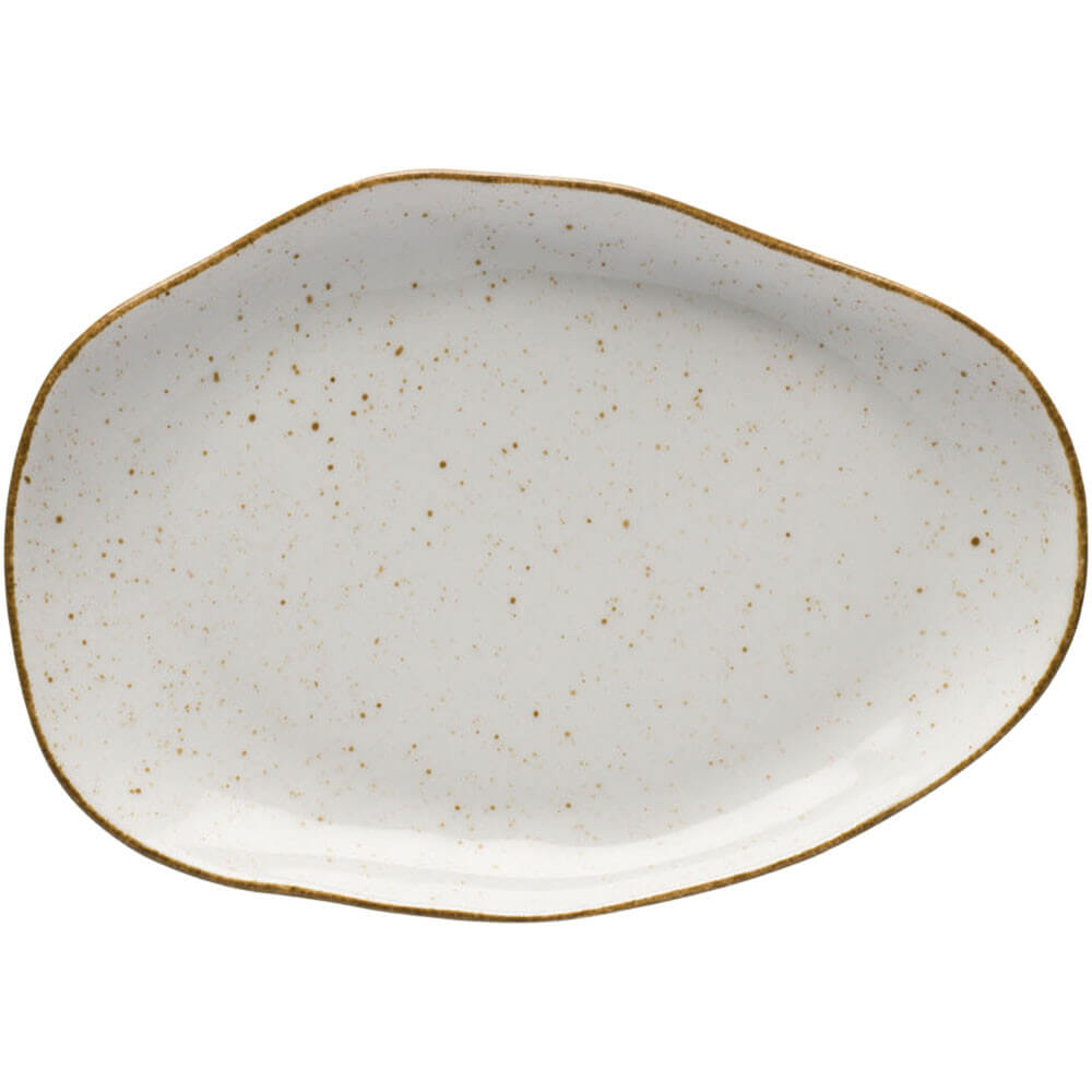 talerz płytki, kolor beżowy, Stone Age, Ø 210 mm 390064