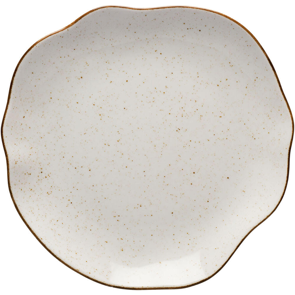 talerz płytki, kolor beżowy, Stone Age, Ø 280 mm 390063