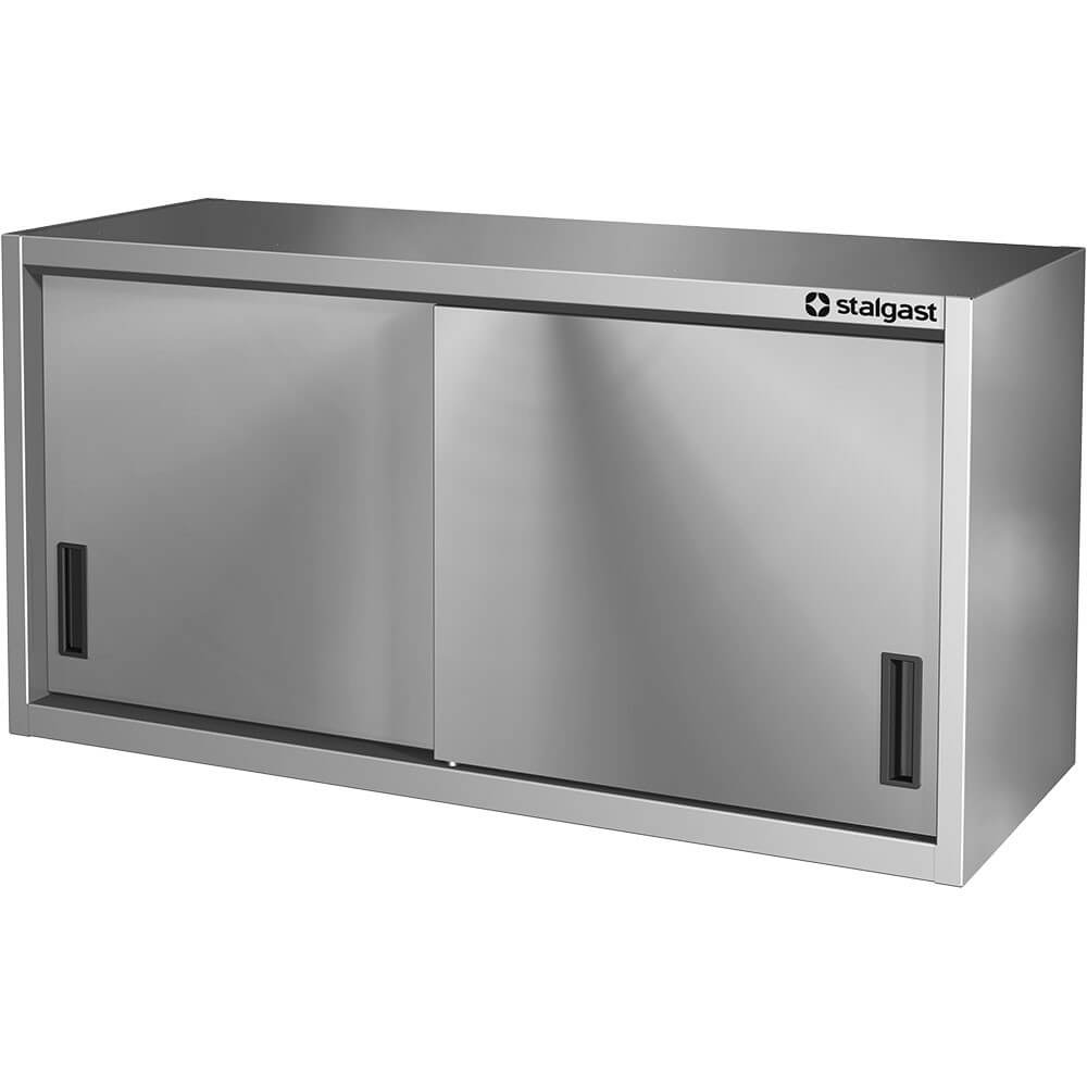 szafka stalowa wisząca, drzwi suwane, 1000x300x600 mm 615603