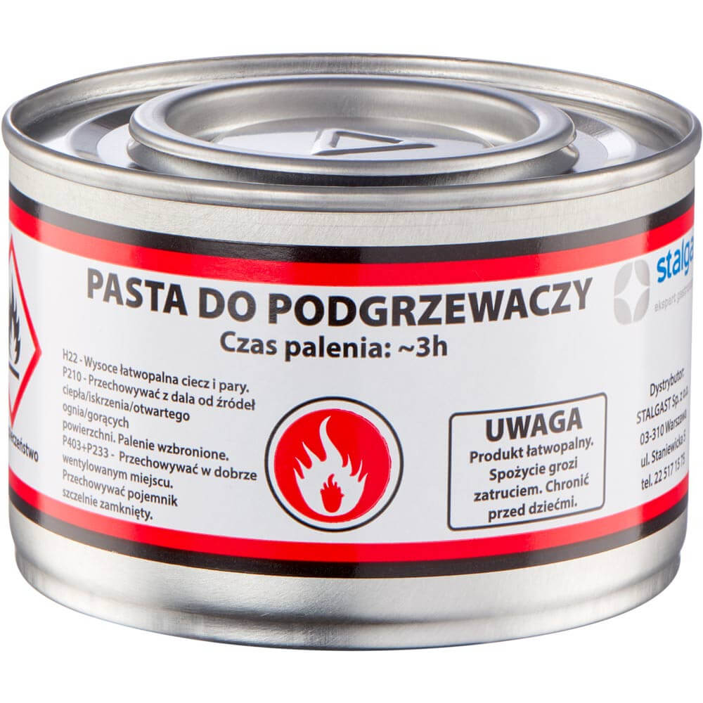 paliwo do podgrzewaczy (w żelu), karton (48 szt) 430048