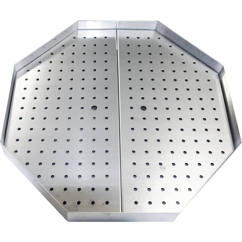 wanna ociekowa na tłuszcz do gyrosa, kebaba, 650x650x50 mm 777581