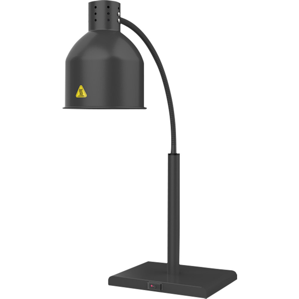 lampa grzewcza do potraw pojedyncza, czarna, P 0.25 kW 692401