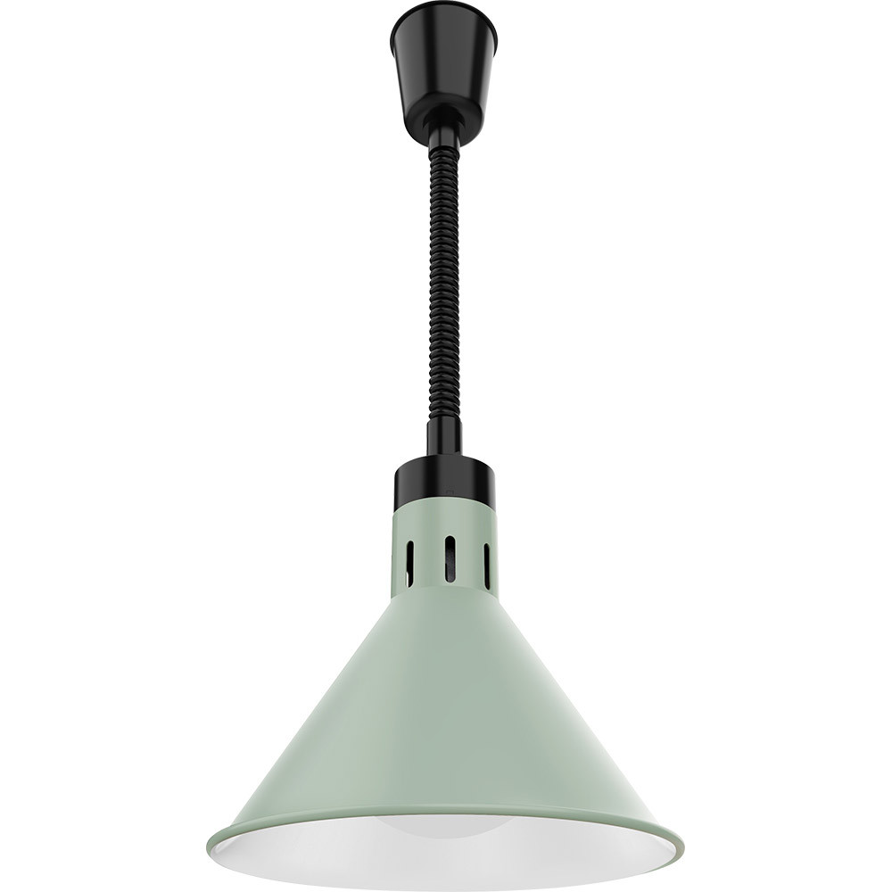 lampa do podgrzewania potraw wisząca, zielona, P 0.25 kW 692624
