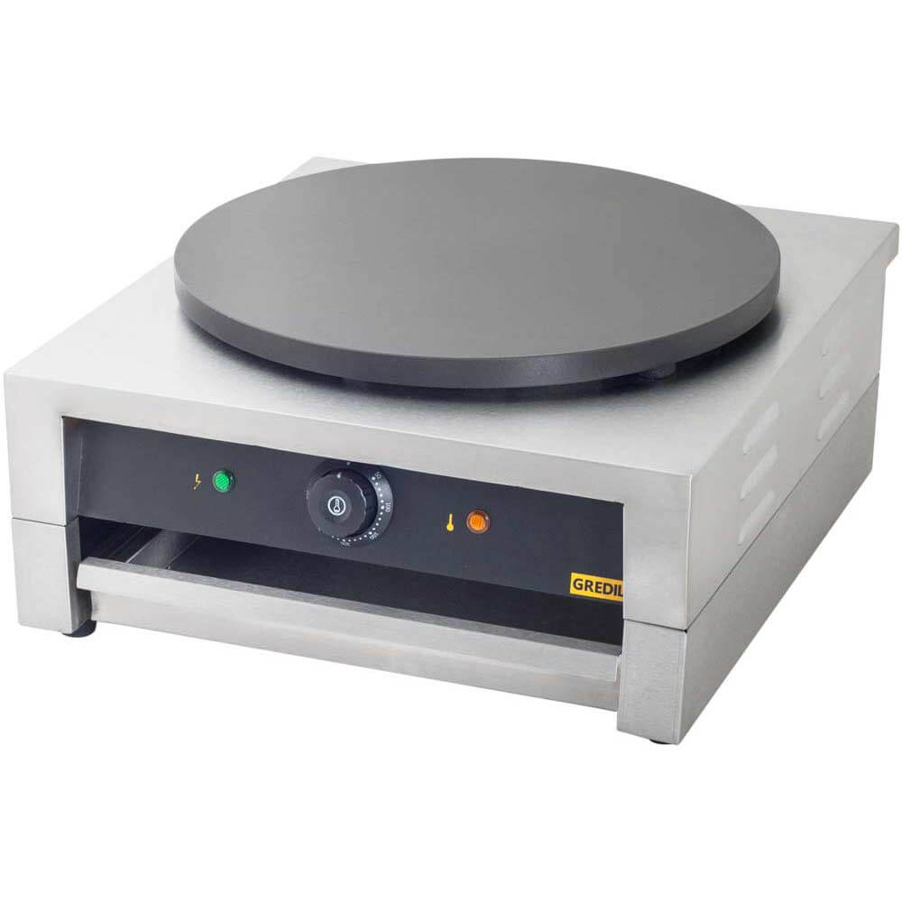 naleśnikarka, płyta żeliwna z powłoką ceramiczną, Gredil, P 3 kW, U 230 V 772281