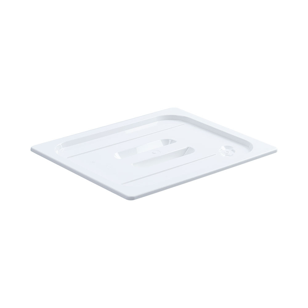 pokrywka z poliwęglanu, biała, do pojemników GN 1/2 182002