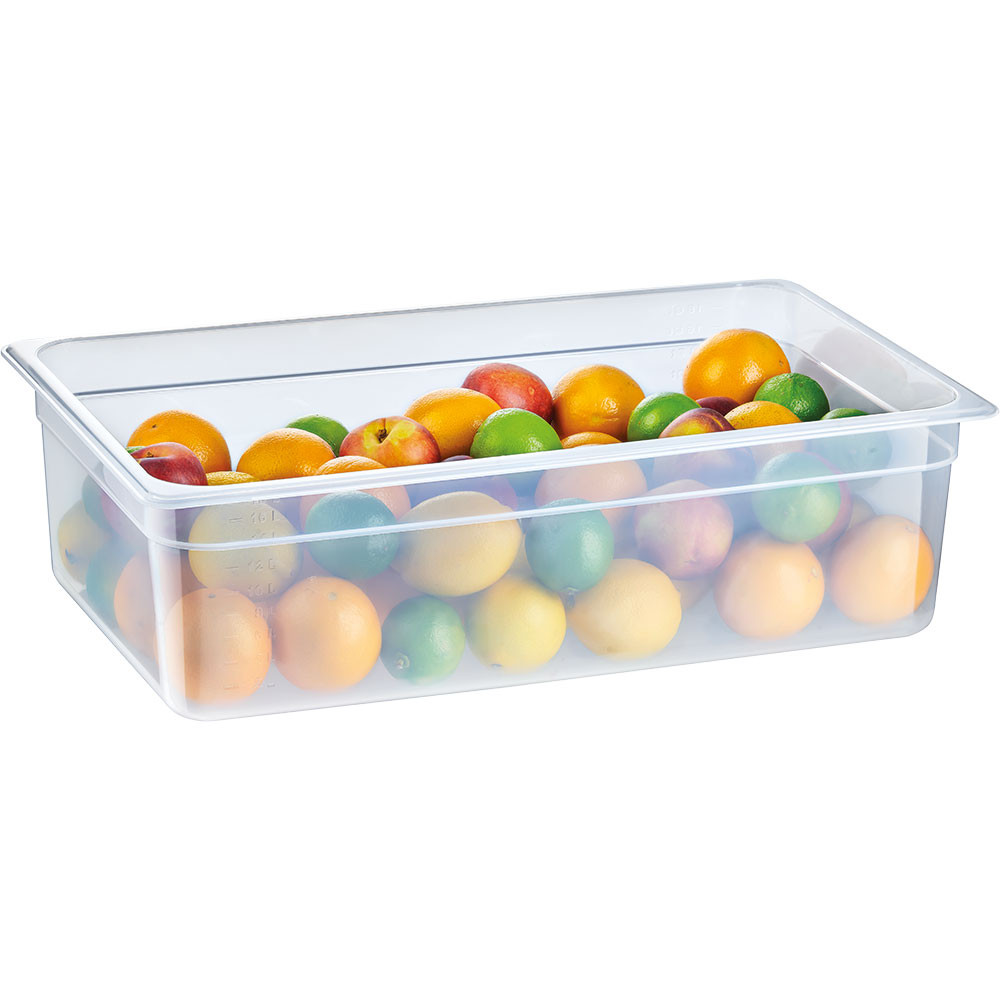 pojemnik z polipropylenu, GN 1/1, H 100 mm 161102