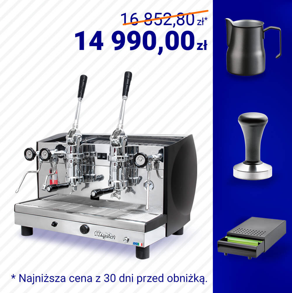 ekspres do kawy, 2-grupowy z wyposażeniem 486420P35