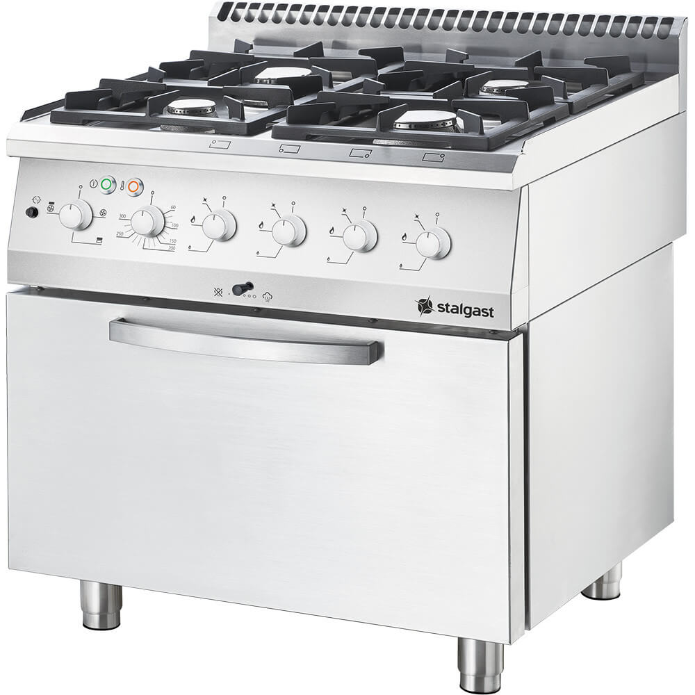 kuchnia gazowa z piekarnikiem elektrycznym, 800x700, 17.0+6.5 kW, G20/20 mbar 9713610