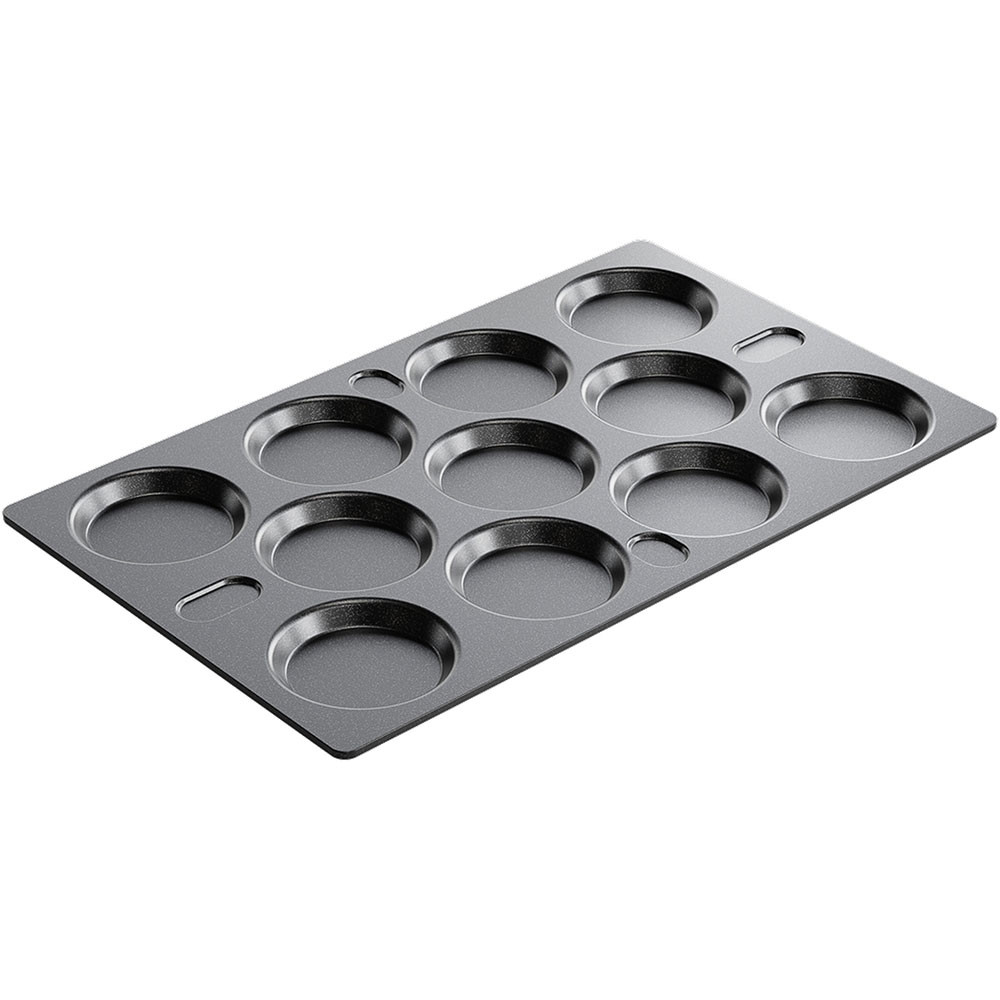 blacha nieprzywierająca na omlety i placki na 11 sztuk, GN 1/1 917029