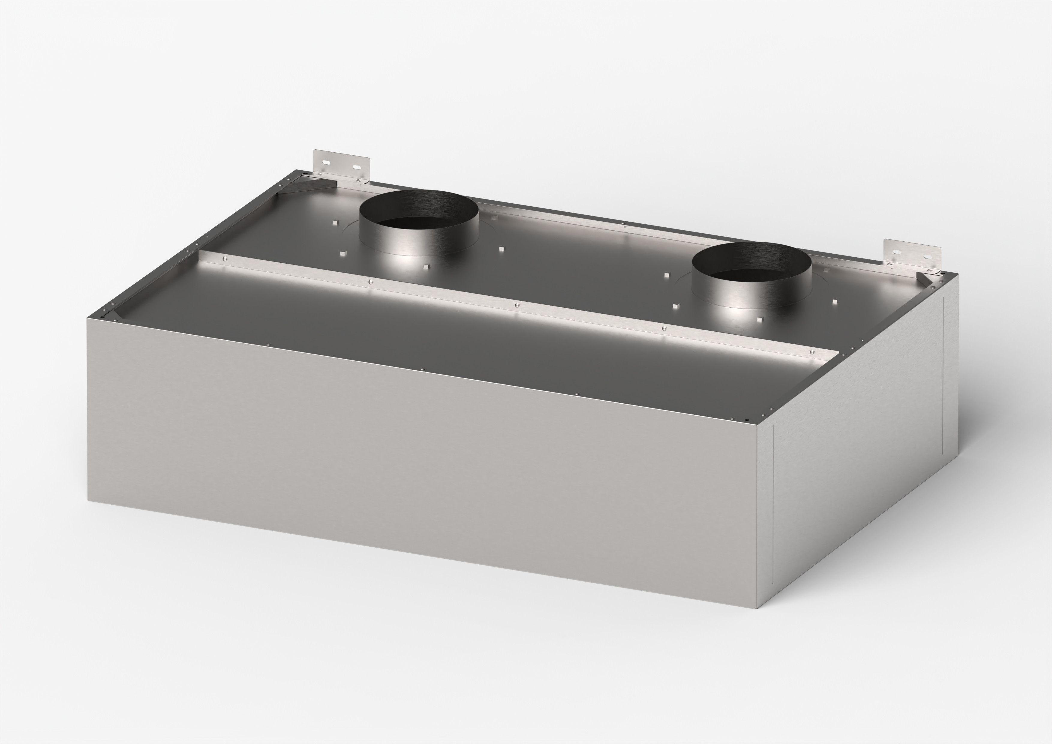 okap skrzyniowy, skręcany, Gredil, 1510x1000x400 mm 619015