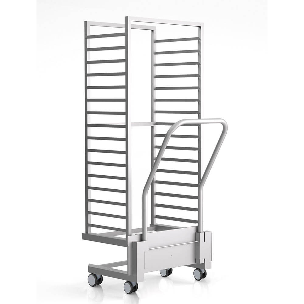 piec konwekcyjno-parowy, STG Gastro z wózkiem, 20 GN 1/1, P 36.25 kW, U 400 V 1