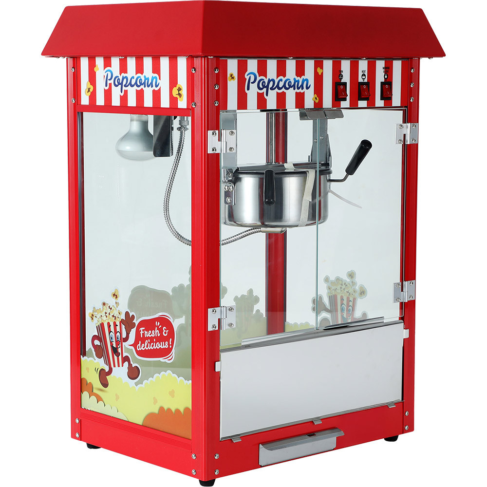 urządzenie do popcornu, czerwony, Gredil, P 1.5 kW 1