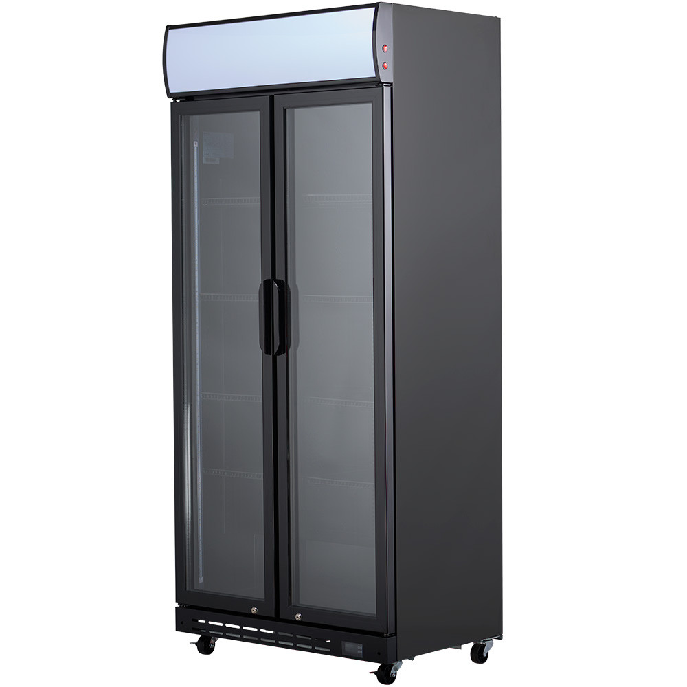 szafa chłodnicza przeszklona, 2-drzwiowa, V 569 l 1