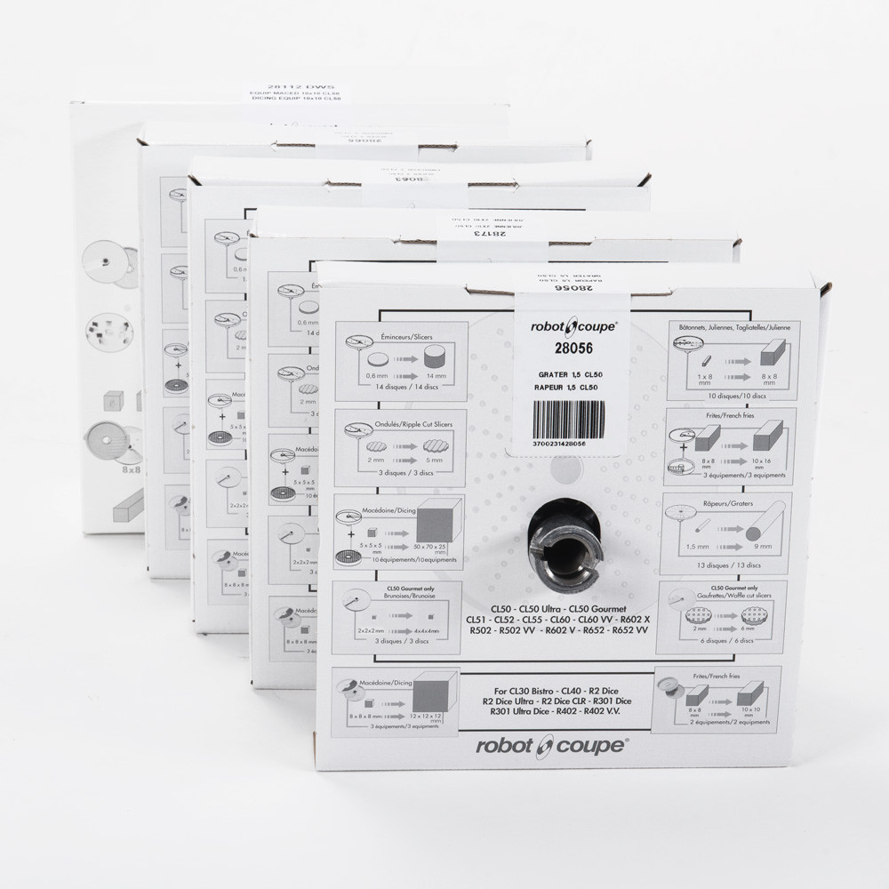 zestaw 16 tarcz do robot coupe 1