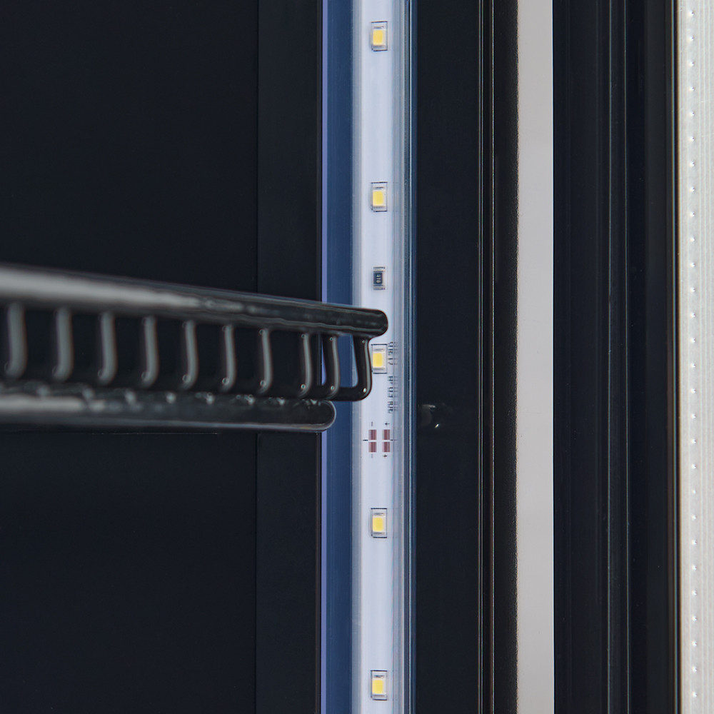 szafa chłodnicza przeszklona, 1-drzwiowa, V 386 l 1