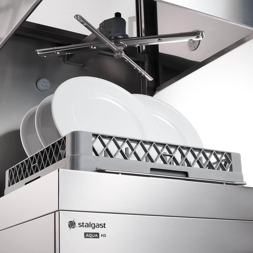 zmywarko wyparzarka, kapturowa z wyposażeniem 1