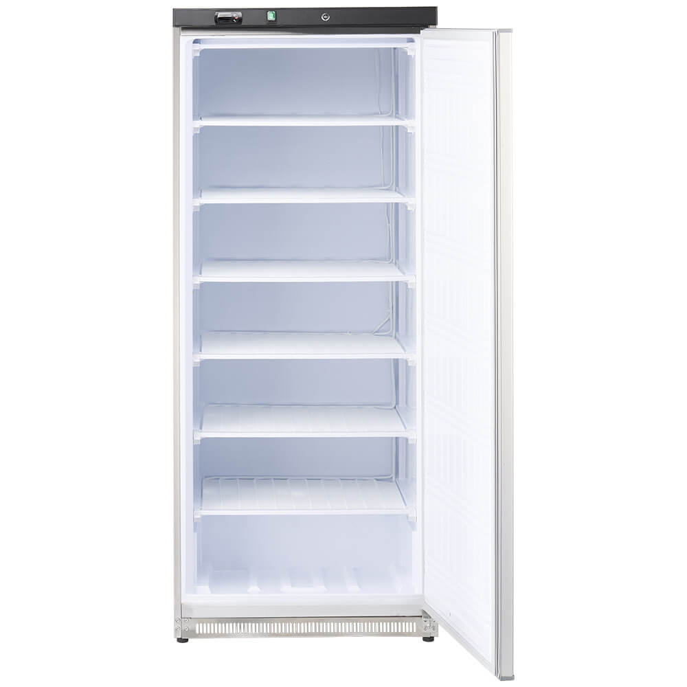 szafa mroźnicza ze stali nierdzewnej, wnętrze z ABS, V 539 l 1