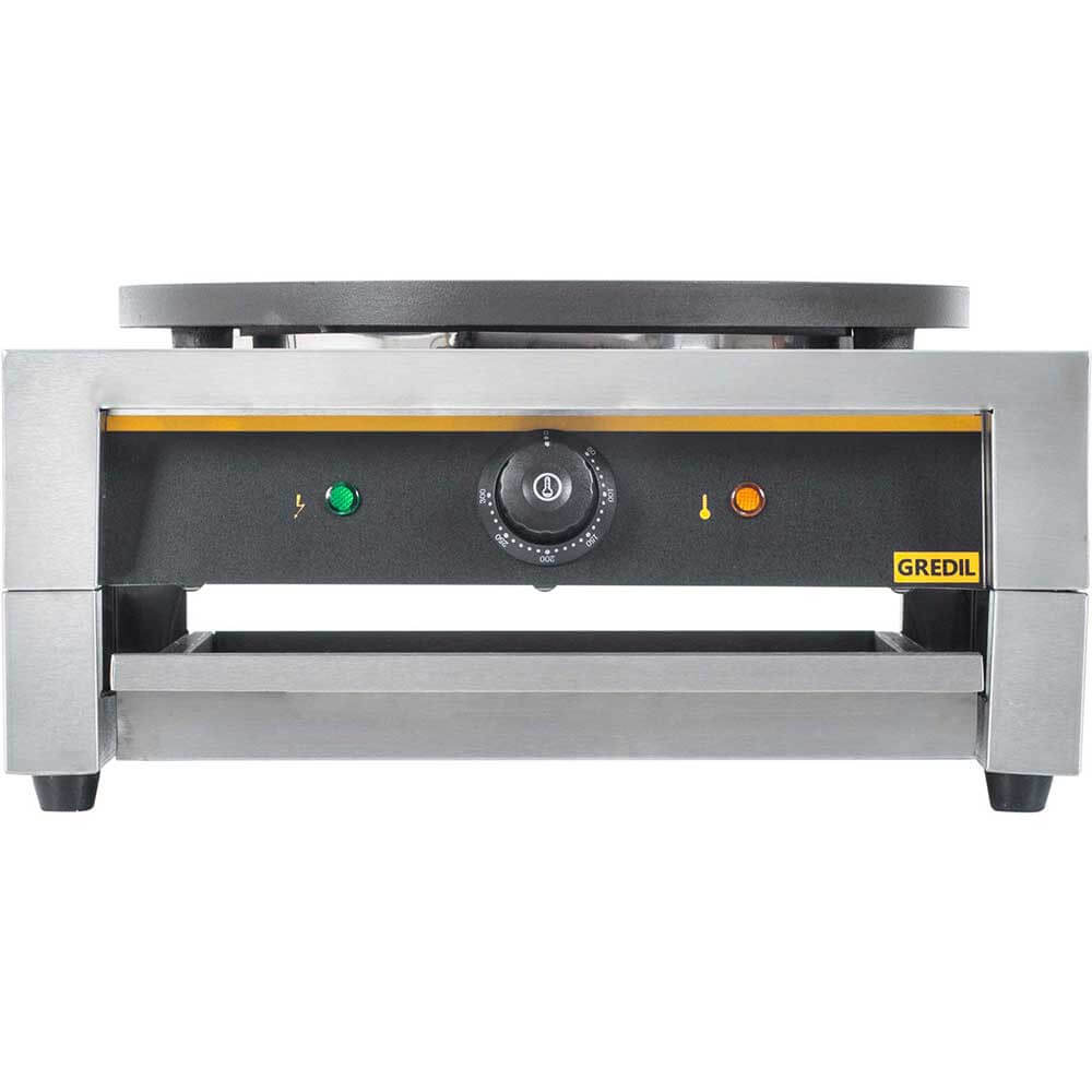 naleśnikarka, płyta żeliwna z powłoką ceramiczną, Gredil, P 3 kW, U 230 V 2
