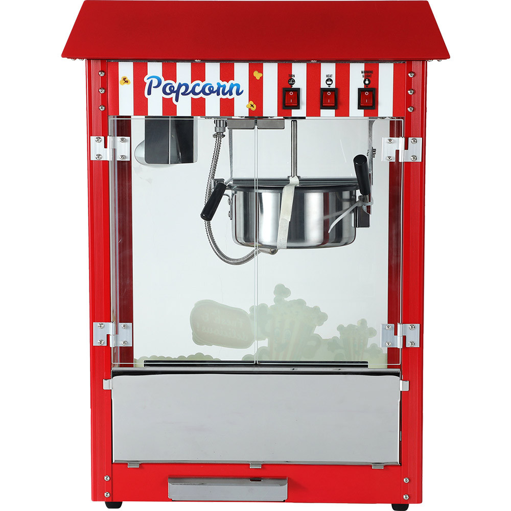urządzenie do popcornu, czerwony, Gredil, P 1.5 kW 2