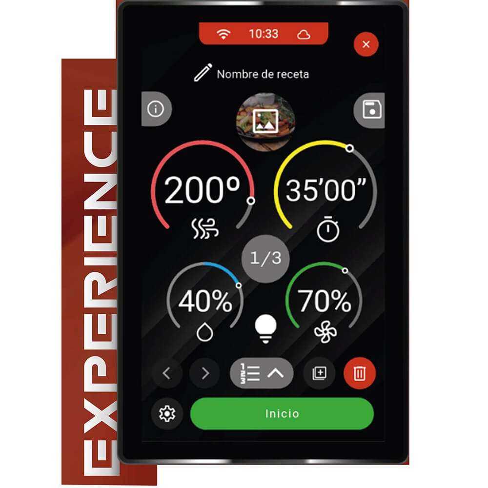 piec konwekcyjno-parowy, Experience, 7xGN1/1, P 10.25 kW 2