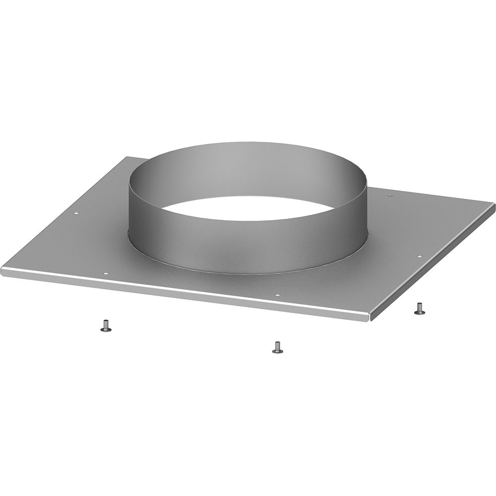 okap przyścienny skrzyniowy skręcany z łapaczami, bez oświetlenia (2x króciec d=250mm) 1510x1000x400 3