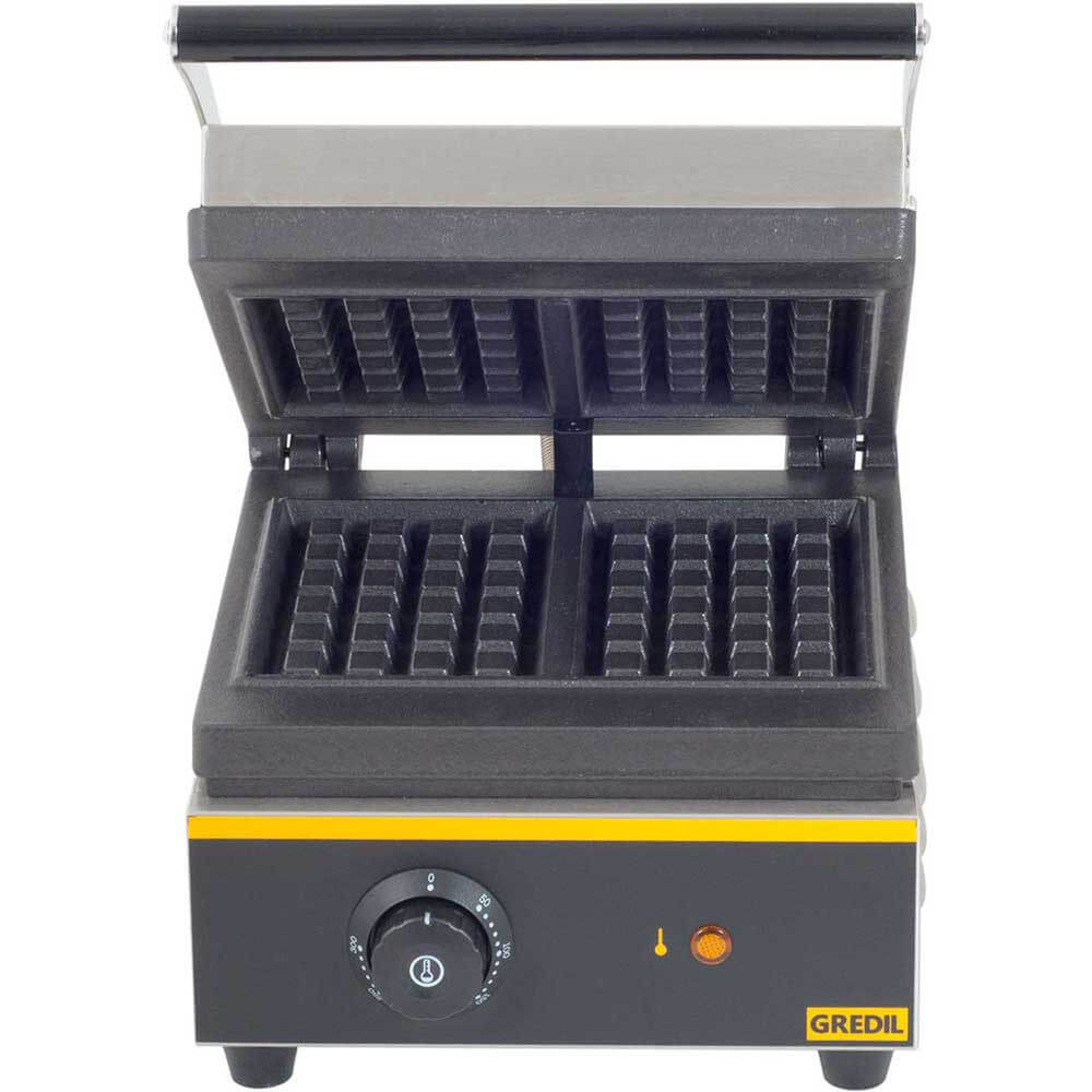 gofrownica, płyty żeliwne z powłoką ceramiczną, Gredil, P 2 kW 3